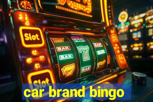 car brand bingo